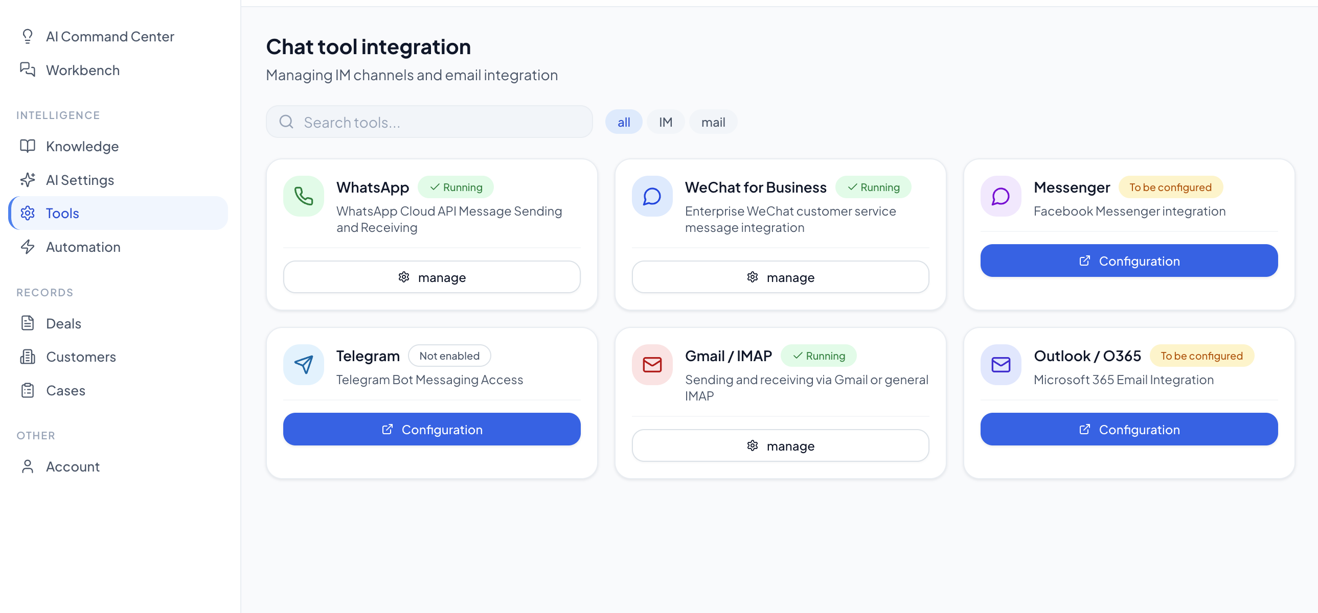 Multi-Channel Integration